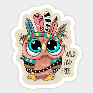 Cute Owl Sticker